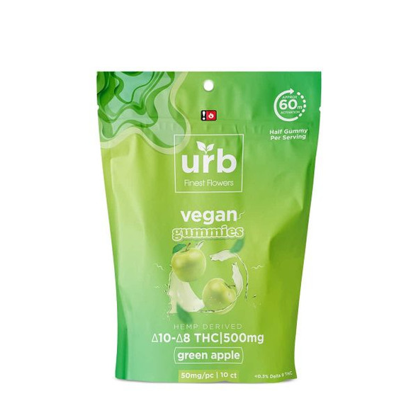 Urb Delta 10/ Delta 8 THC Gummies